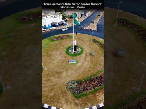 MORRINHOS GOIÁS, PROJETO VISÃO AÉREA - TREVO DE SANTA RITA.
