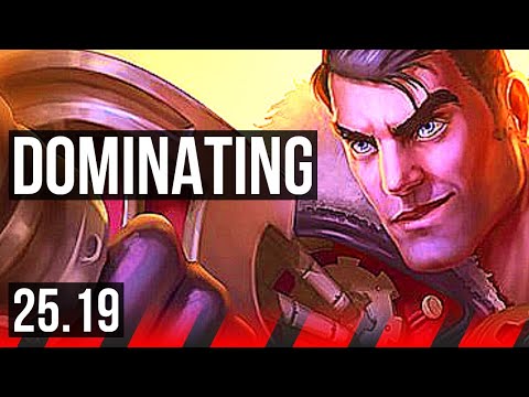 JAYCE vs SION (TOP) | 66k DMG, Dominating | KR Master | 25.19