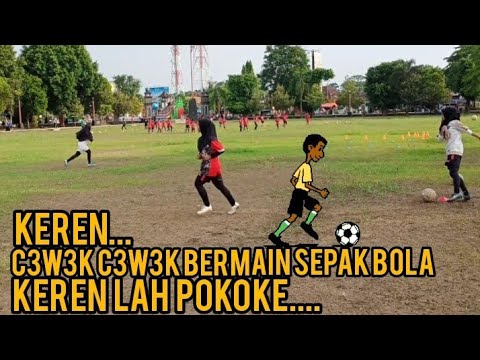 KEREN NIH,,PESEPAK BOLA WANITA KEBUMEN 🔴ALUN ALUN KEBUMEN