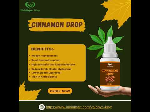 Herbal cinnamon drops, 30 ml