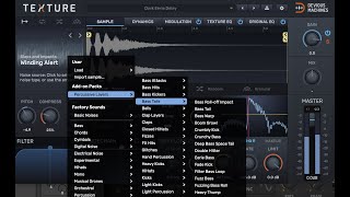 Video thumbnail for Texture - Percussive Layers Expansion demo by Devious Machines