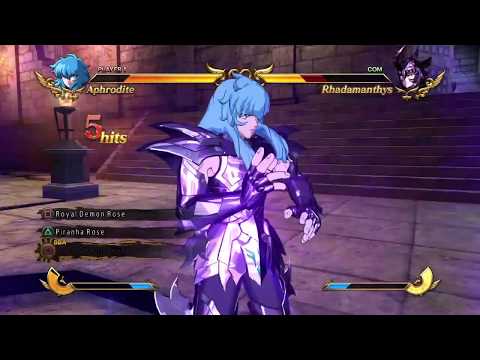 Saint Seiya: Soldiers' Soul - Dark Aphrodite vs Rhadamanthys