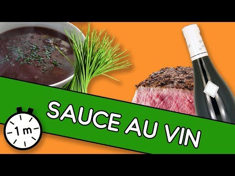 Sauce au vin - Astuce YouCook