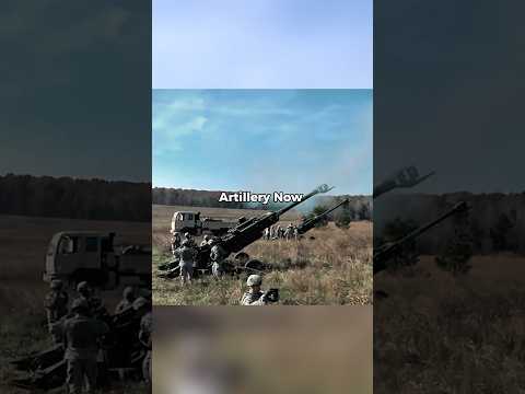 Artillery Now vs Then WW2