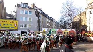 Karneval Köln 2015 Chlodwigplatz