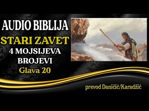 4 Mojsijeva 20 glava - Brojevi - Audio Biblija - Voda iz Stene
