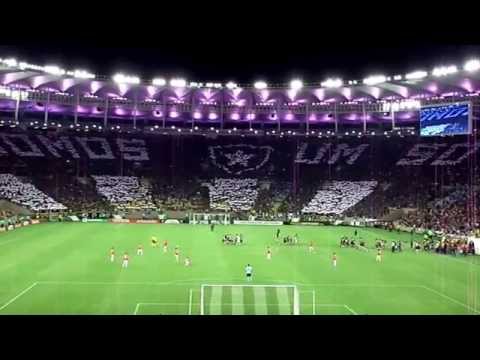 "Torcida do Botafogo mosaico  somos um só" Barra: Loucos pelo Botafogo &bull; Club: Botafogo