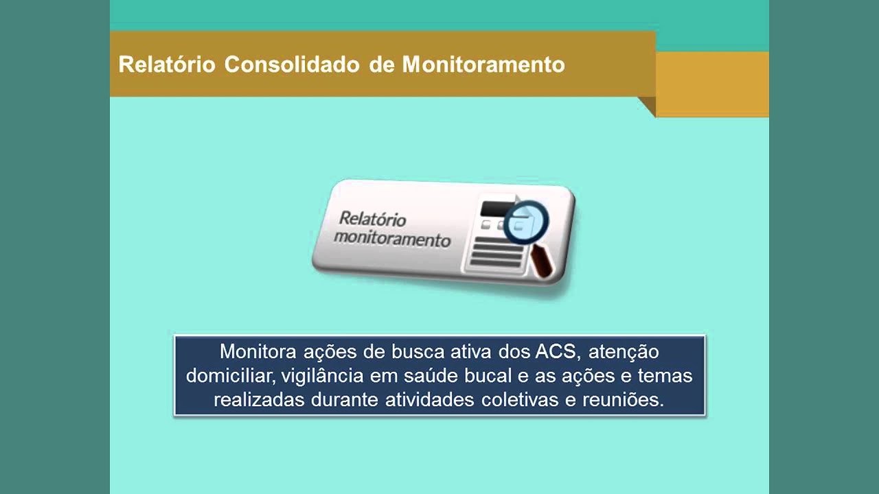 Funcionalidade dos Relatórios - Curso e-SUS AB