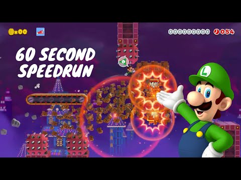 60 Second Speedrun (Mario Maker 2) by Fishblock