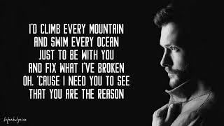 You Are The Reason - Calum Scott (Lyrics)