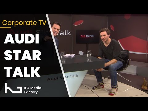 Audi Star Talk mit Mario Götze, Dirk Nowitzki, Jürgen Klopp, Manuel Neuer, Thomas Müller,Oliver Kahn