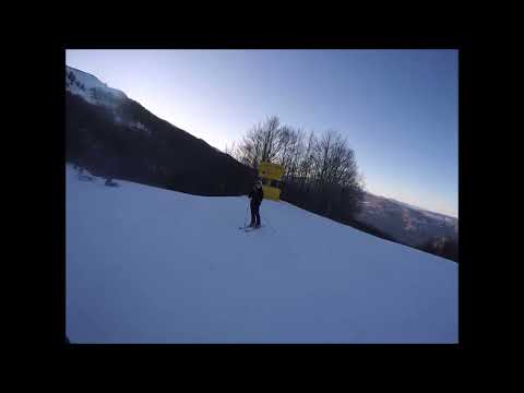 MONTE CIMONE Pista rossa "27 - Baggiolara"; Sestola (Mo) 30/12/2024