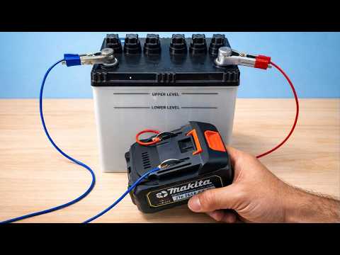 🔋 Never Buy Drill Batteries Again! Use This Smart Idea and Watch What Happens 😲