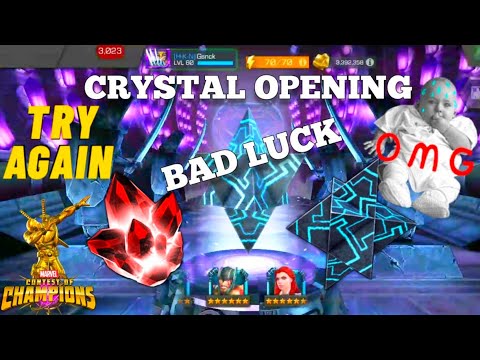 Crystal Opening 1 5 Star 1 6 Star Crystal | Mcoc | Marvel Contest of Champions
