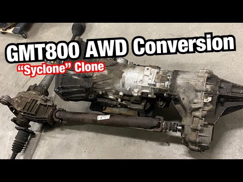 AWD Silverado Conversion! I got ALL THE PARTS