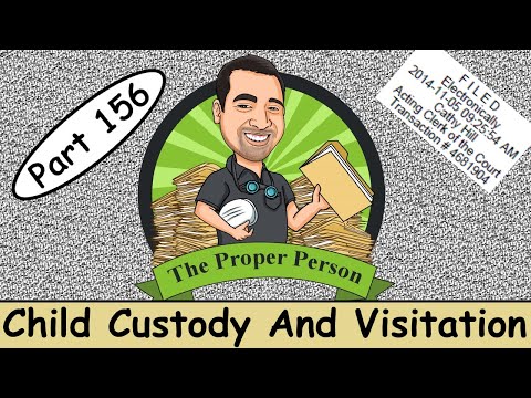 My Docket: Child Custody And Visitation, Part 156