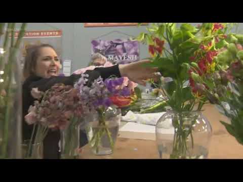 This is where your Valentine's Day flowers come from