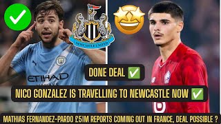 Nico Gonzalez MEDICAL TONIGHT AHEAD OF JOINING Newcastle for £50M + Fernandez-Pardo £51m bid 