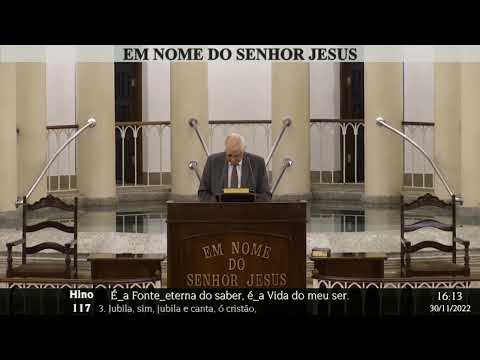 CCB HINO 117 JESUS HABITA EM MEU CORAÇÃO