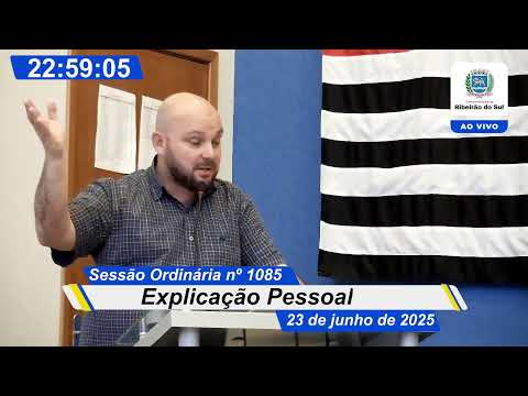 Sessão Ordinária nº 1085 -  dia 23 de junho de  2025