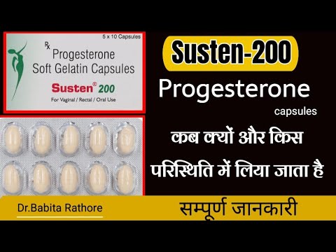 Gestone 200 mg, progesterone soft gelatin capsules