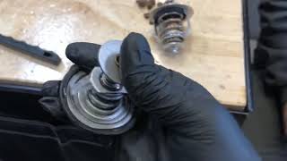 Sc400 1UZFE COOLANT REFRESH AND THERMOSTAT INSTALL
