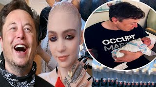 Elon Musk declares that Techno Mechanicus is his third kid with Grimes