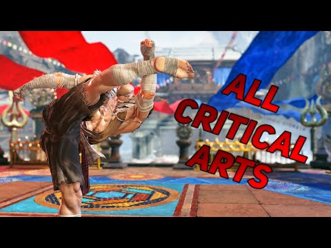 Sagat All Critical Arts / Supers
