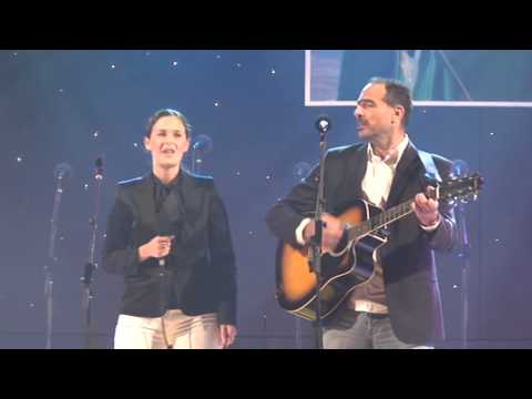 Anđela i Dražen Zečić, a capella u show programu Papafesta