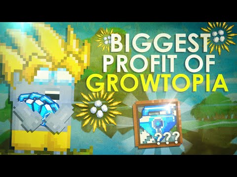 Growtopia's Biggest Profit (500 BGL)