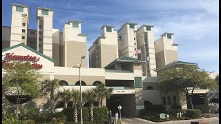 Hotel Tour of the Oceanfront Hampton Inn Myrtle Beach SC with Penthouse Suite