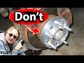 Why Not To Put Wheel Spacers On Your Car