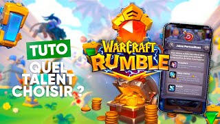 QUEL TALENT CHOISIR SUR WARCRAFT RUMBLE - TALENT LEADER