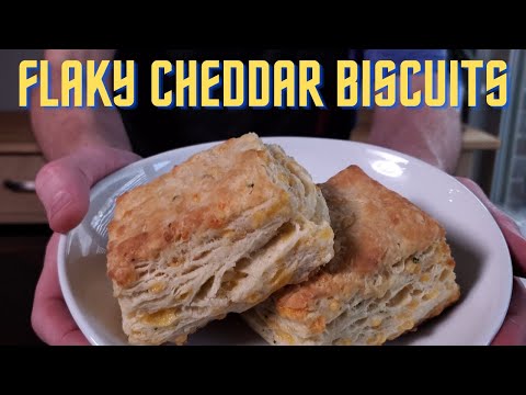 Flaky Buttermilk Biscuit Recipe with Cheddar and Chive