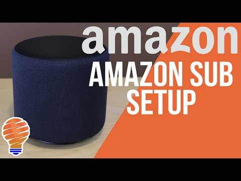 Amazon Echo Sub Unboxing and Setup