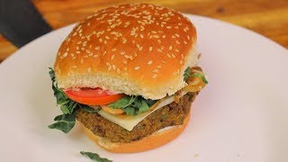Vegan Burger - plant based veggie patties - plant-based diet - how not to die - wfpb