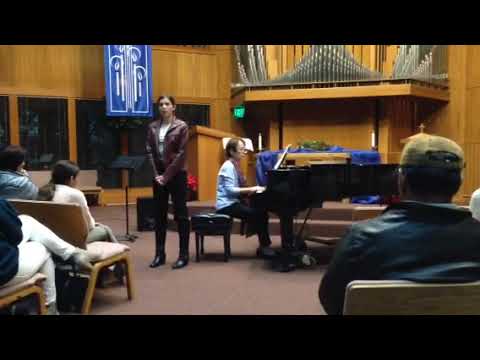 Holly Hoffman vocal recital 2019