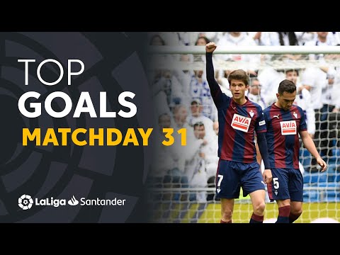 Todos los goles de la jornada 31 de LaLiga Santander 2018/2019