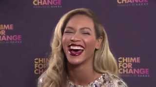 Beyonce Interview - Chime for Change in London