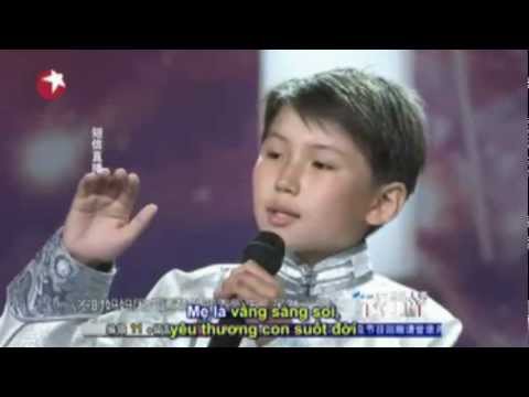 China's Got Talent 2011.Million viewers cried when the Mongolian orphan boy  singing.Guitar cover.