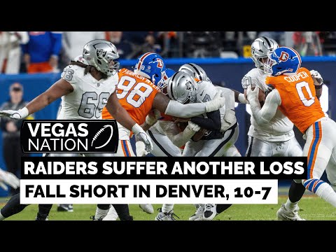 Raiders speak following loss in Denver