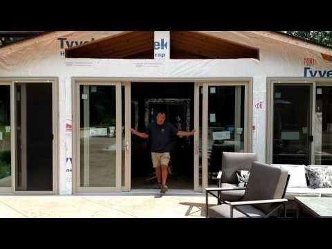 A 12 Foot, Center Sliding Door System