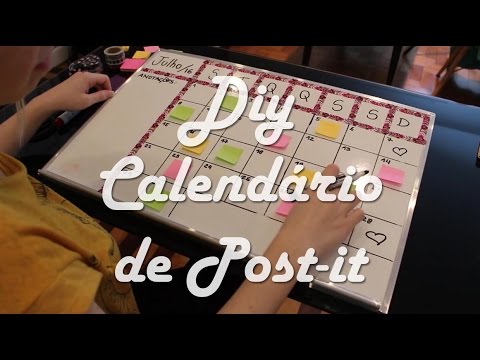 Vídeo: Calendário Quadro Branco: modelos, uso e dúvidas