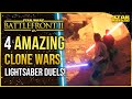 1 Vs 1 Lightsaber Duels Clone Wars Star Wars Battlefron