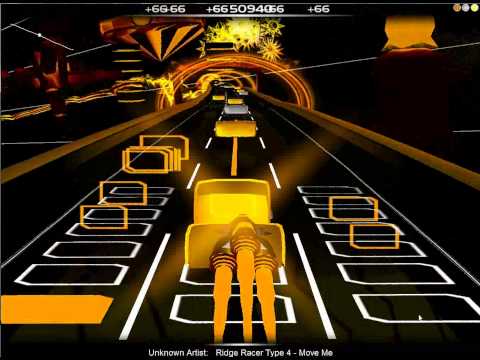 Audiosurf - Ridge Racer Type 4 - Move Me - PS1 - music soundtracks