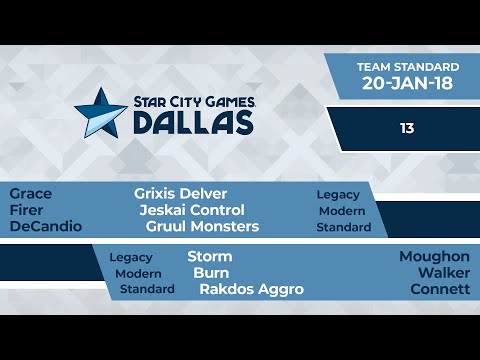 SCGDFW: Round 13 - Grace, Firer, DeCandio vs Moughon, Walker, Connett | Standard