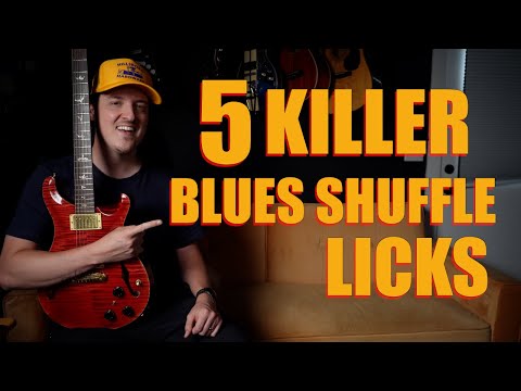 5 Killer Blues Shuffle Licks to Add to Your Chops TODAY! | Guitar Lesson