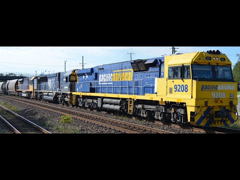 PN coal HV201 crossing Aurizon coal BW952