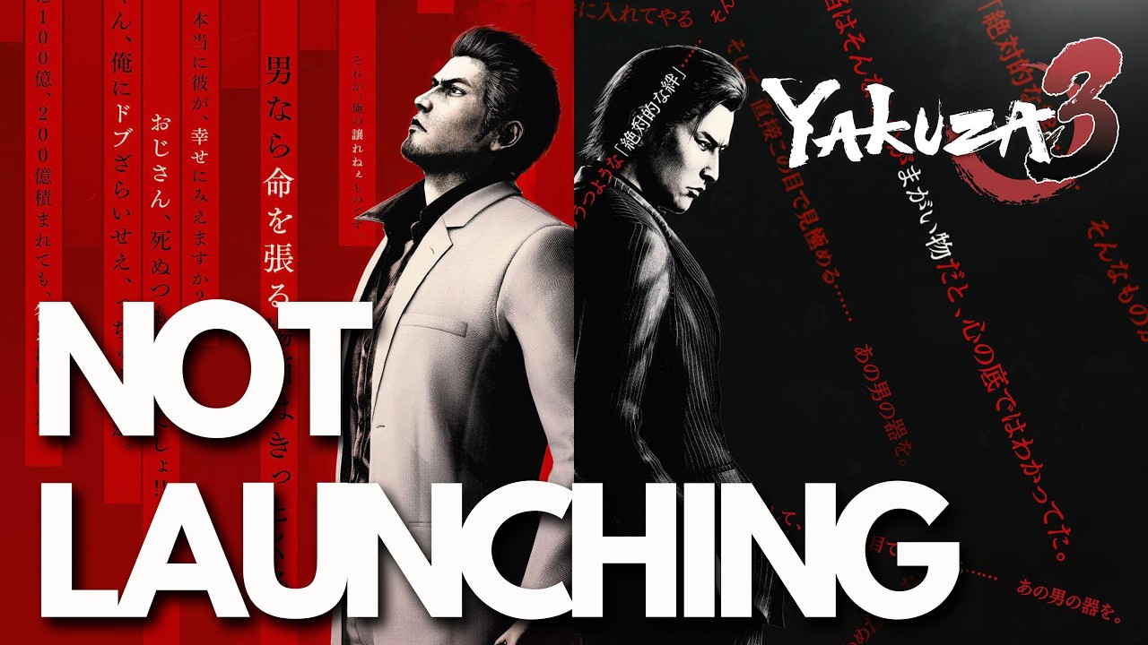 Yakuza Kiwami 3 & Dark Ties  Not Launching/Crashing/Not Loading/Freezing/Black Screen Steam PC FIX🎮🔥