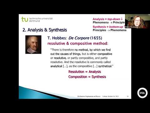 Brigitte Falkenburg - “Mechanistic explanations in Physics: History, scope, and limitations”